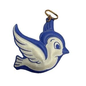 Bath And Body Works Snow White Coin Purse - Blue - New With Tags